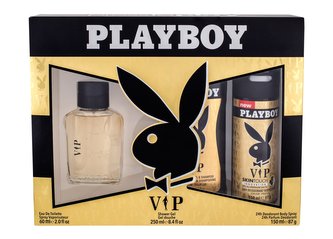 Playboy VIP For Him toaletní voda 60 ml + sprchový gel 250 ml + deodorant 150 ml