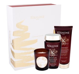 Kérastase Aura Botanica šampon Bain Micellaire 250 ml + kondicionér Soin Fondamental 200 ml + vonná svíčka 100 g