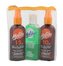 Malibu Dry Oil Spray suchý olej na opalování SPF15 100 ml + suchý olej na opalování SPF10 100 ml + gel po opalování Aloe Vera 100 ml