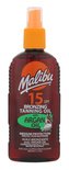 Malibu Bronzing Tanning Oil Opalovací přípravek na tělo Argan Oil 200 ml SPF15 pro ženy