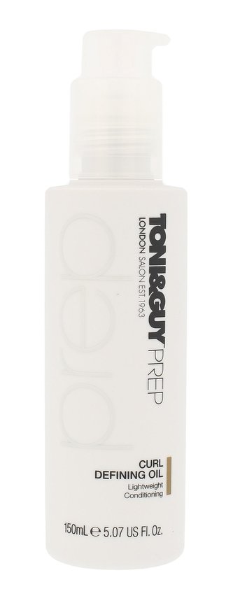 TONI&GUY Prep Olej na vlasy Curl Defining Oil 150 ml pro ženy