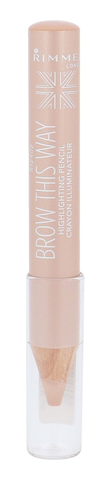 Rimmel London Brow This Way Rozjasňovač 1,41 g 002 Shimmer pro ženy