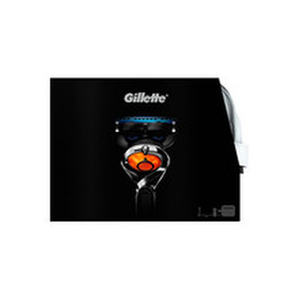 Gillette Fusion Proglide holicí strojek s jednou hlavicí 1 ks + gel na holení Hydrating 200 ml + kosmetická taška