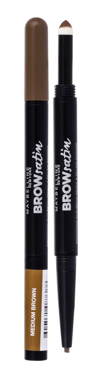 Maybelline Brow Satin Tužka na obočí 0,71 g Medium Brown pro ženy