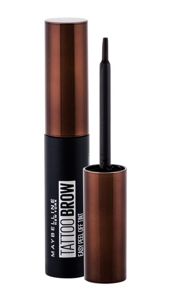 Maybelline Brow Tattoo Barva na obočí 4,6 g Dark Brown pro ženy Maybelline Brow Tattoo Barva na obočí 4,6 g Dark Brown pro ženy