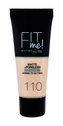 Maybelline Fit Me! Makeup Matte + Poreless 30 ml 110 Porcelain pro ženy