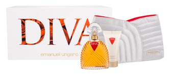 Emanuel Ungaro Diva parfémovaná voda 100 ml + tělové mléko 50 ml + kosmetická taška