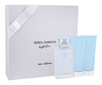 Dolce&Gabbana Light Blue parfémovaná voda 100 ml + tělový krém 100 ml + sprchový gel 100 ml