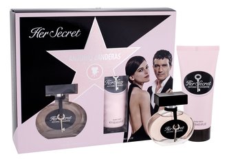 Antonio Banderas Her Secret toaletní voda 50 ml + tělové mléko 100 ml