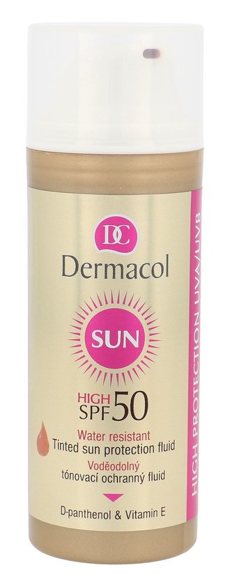 Dermacol Sun Opalovací přípravek na obličej 50 ml SPF50 pro ženy