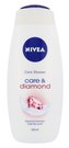 Nivea Care & Diamond Sprchový krém 500 ml pro ženy