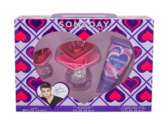 Justin Bieber Someday parfémovaná voda 30 ml + tělové mléko 50 ml + parfémovaná voda 7,4 ml