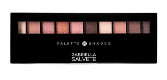 Gabriella Salvete Palette 10 Shades Oční stín 12 g 01 Rose pro ženy