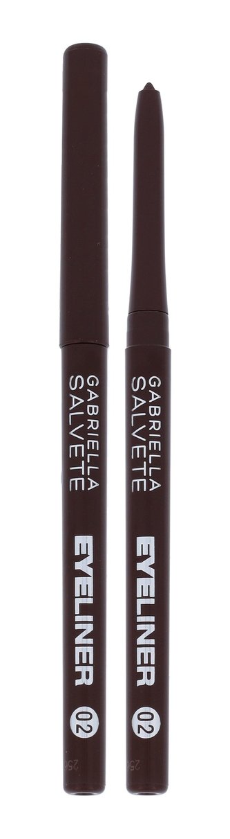 Gabriella Salvete Automatic Eyeliner Tužka na oči 0,28 g 02 Brown pro ženy