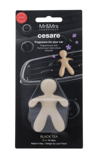 Mr&Mrs Fragrance Cesare Vůně do auta 1 ks Black Tea unisex