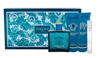 Versace Eros toaletní voda 100 ml + balzám po holení 100 ml + sprchový gel 100 ml + toaletní voda 10 ml