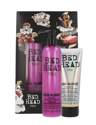 Tigi Bed Head Dumb Blonde šampon 400 ml + vlasová péče 200 ml