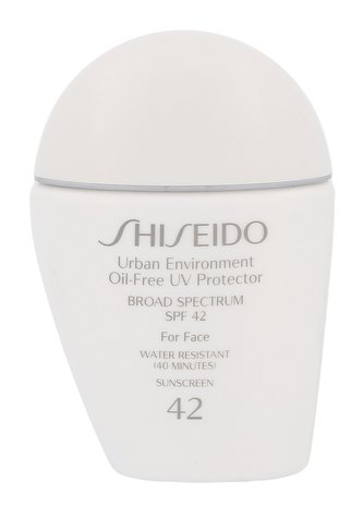 Shiseido Urban Environment Opalovací přípravek na obličej 30 ml SFP42 pro ženy Tester