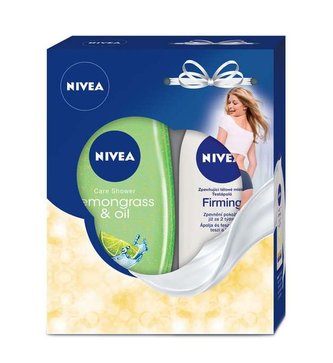 Nivea Q10 Energy+ tělové mléko 250 ml + sprchový gel Lemongrass & Oil 250 ml