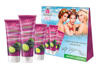 Dermacol Aroma Ritual sprchový gel 250 ml + tělové mléko 200 ml + krém na ruce 100 ml