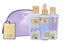 Victoria´s Secret Secret Charm tělový závoj 125 ml + tělové mléko 125 ml + sprchový gel 125 ml + kosmetická taška