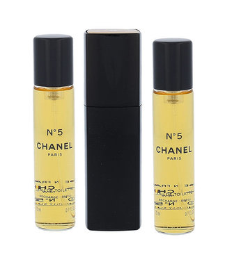 Chanel No.5 Toaletní voda 20 ml 3x 20 ml Twist and Spray pro ženy Tester