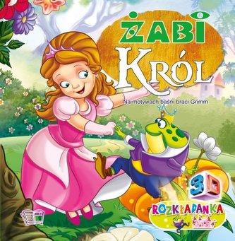 Rozkładanka 3D Żabi krół