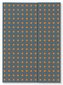 Notatnik A4 Quadro Grey on Orange
