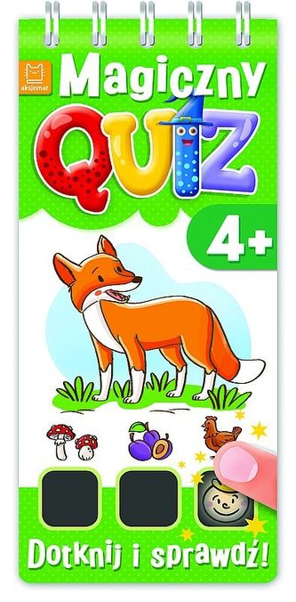 Magiczny quiz. Dotknij i sprawdź od 4 lat cz. 1