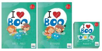 I love Boo. Język angielski. Poziom A+. Pakiet MAC