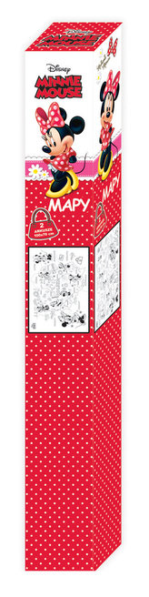 Myszka Minnie, kolorowanka Mapy