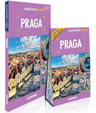 Explore! guide light. Praga, przewodnik + mapa