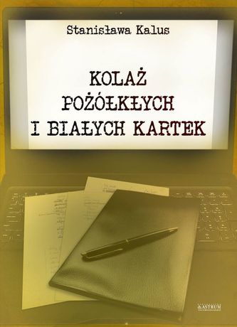 KOLAŻ POŻÓŁKŁYCH I BIAŁYCH KARTEK