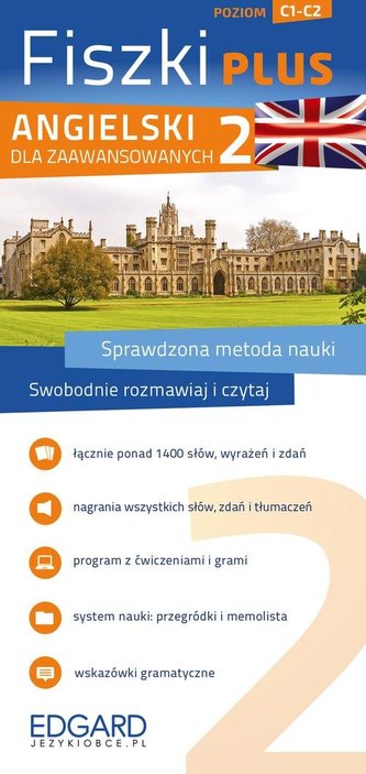ANGIELSKI FISZKI PLUS DLA ZAAWANSOWANYCH 2