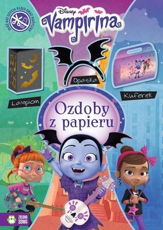 Ozdoby z papieru. Vampirina. Disney