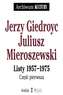 PAKIET JERZY GIEDROYC JULIUSZ MIEROSZEWSKI LISTY 1957-1975 TOM 1-3