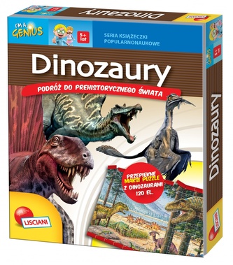 KSIĄŻECZKI I M A GENIUS DINOZAURY 305 PL78243