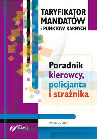 TARYFIKATOR MANDATÓW I PUNKTÓW KARNYCH 01.06.2012