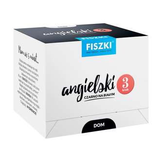 FISZKI ANGIELSKI CZARNO NA BIAŁYM DOM 3