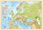 MAPA EUROPA POLITYCZNO FIZYCZNA PODKŁADKA NA BIURKO