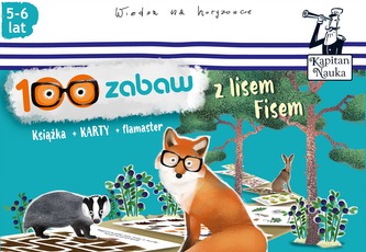 100 ZABAW Z LISEM FISEM + KARTY I FLAMASTER