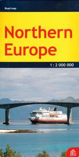 EUROPA PÓŁNOCNA MAPA 1:2 000 000