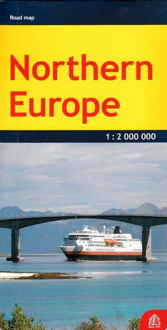 EUROPA PÓŁNOCNA MAPA 1:2 000 000