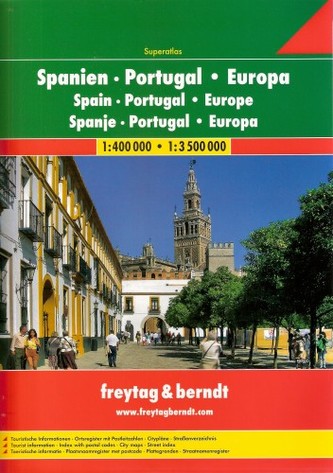 SPA sp Španělsko Portugalsko A4 1:400 000/1:3 500 000
