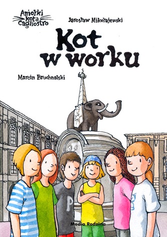KOT W WORKU ANIOŁKI KOTA CAGLIOSTRO