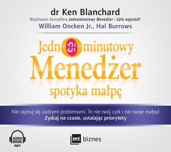 CD MP3 JEDNOMINUTOWY MENEDŻER SPOTYKA MAŁPĘ