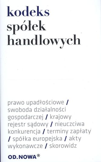 KODEKS CYWILNY RODZINNY I OPIEKUŃCZY 01.2017 KODEKS CYWILNY RODZINNY I OPIEKUŃCZY 01.2017