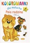 PSIA RODZINA KOLOROWANKI DLA MALUCHA
