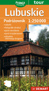 Mapa Województwo lubuskie podróżownik 1:250 000