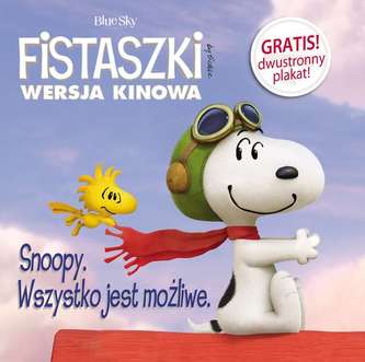 SNOOPY WSZYSTKO JEST MOŻLIWE FISTASZKI WERSJA KINOWA